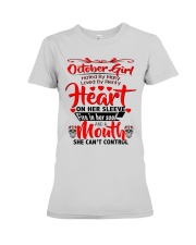 October Girl Premium Fit Ladies Tee tile