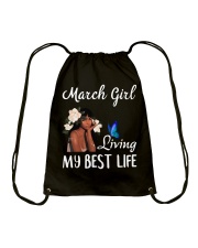 March Queen Drawstring Bag thumbnail