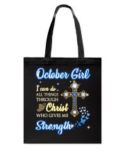 October Girl Tote Bag tile