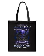 3 october break me Tote Bag tile