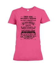20 october this girl Premium Fit Ladies Tee tile