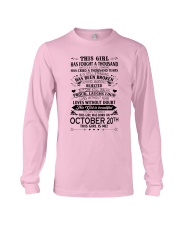 20 october this girl Long Sleeve Tee tile