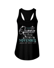 November Queen Ladies Flowy Tank tile