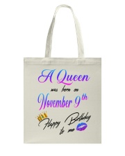 november a queen9 Tote Bag tile