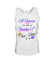 november a queen13 Unisex Tank tile