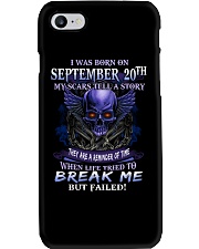 20 september break me Phone Case tile