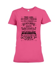 3 october this girl Premium Fit Ladies Tee tile