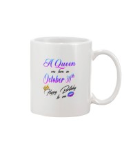 october a queen30 Mug tile