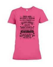 3 september this girl Premium Fit Ladies Tee tile