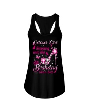 October Girl Ladies Flowy Tank tile
