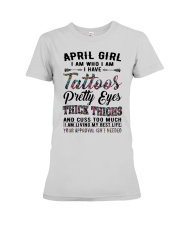 April Girl Premium Fit Ladies Tee tile