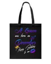 december a queen29 Tote Bag tile