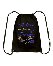 december a queen29 Drawstring Bag tile