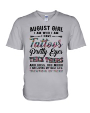 August Girl V-Neck T-Shirt tile