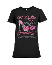 December Queen 21 Premium Fit Ladies Tee thumbnail