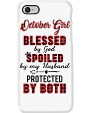 October Girl Phone Case tile