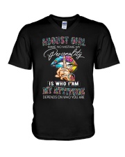 August Girl V-Neck T-Shirt tile