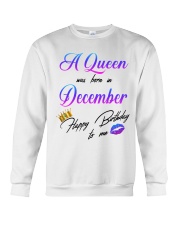 december a queen Crewneck Sweatshirt tile