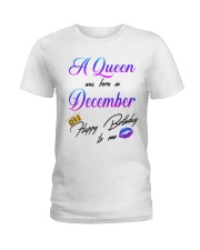december a queen Ladies T-Shirt tile