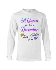 december a queen Long Sleeve Tee tile