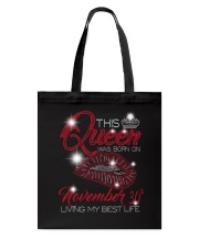 November Queen 30 Tote Bag thumbnail
