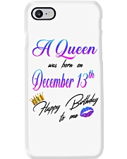 december a queen13 Phone Case tile