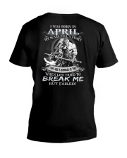 April Break Me V-Neck T-Shirt tile