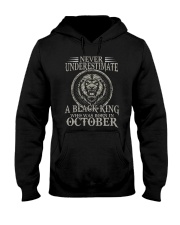 October A Black King Hooded Sweatshirt tile