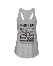 October Girl Ladies Flowy Tank tile