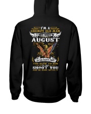 August Grumpy Old Man Hooded Sweatshirt tile