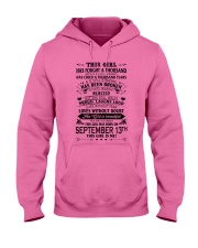 13 september this girl Hooded Sweatshirt tile