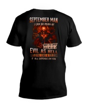September Man V-Neck T-Shirt tile
