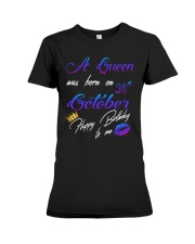 october a queen28 Premium Fit Ladies Tee tile