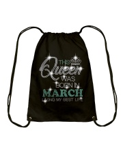 March Queen 00 Drawstring Bag thumbnail