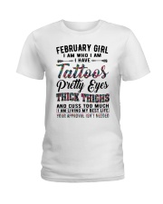 February Girl Ladies T-Shirt tile