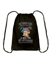 October Girl Drawstring Bag tile