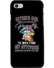 October Girl Phone Case tile