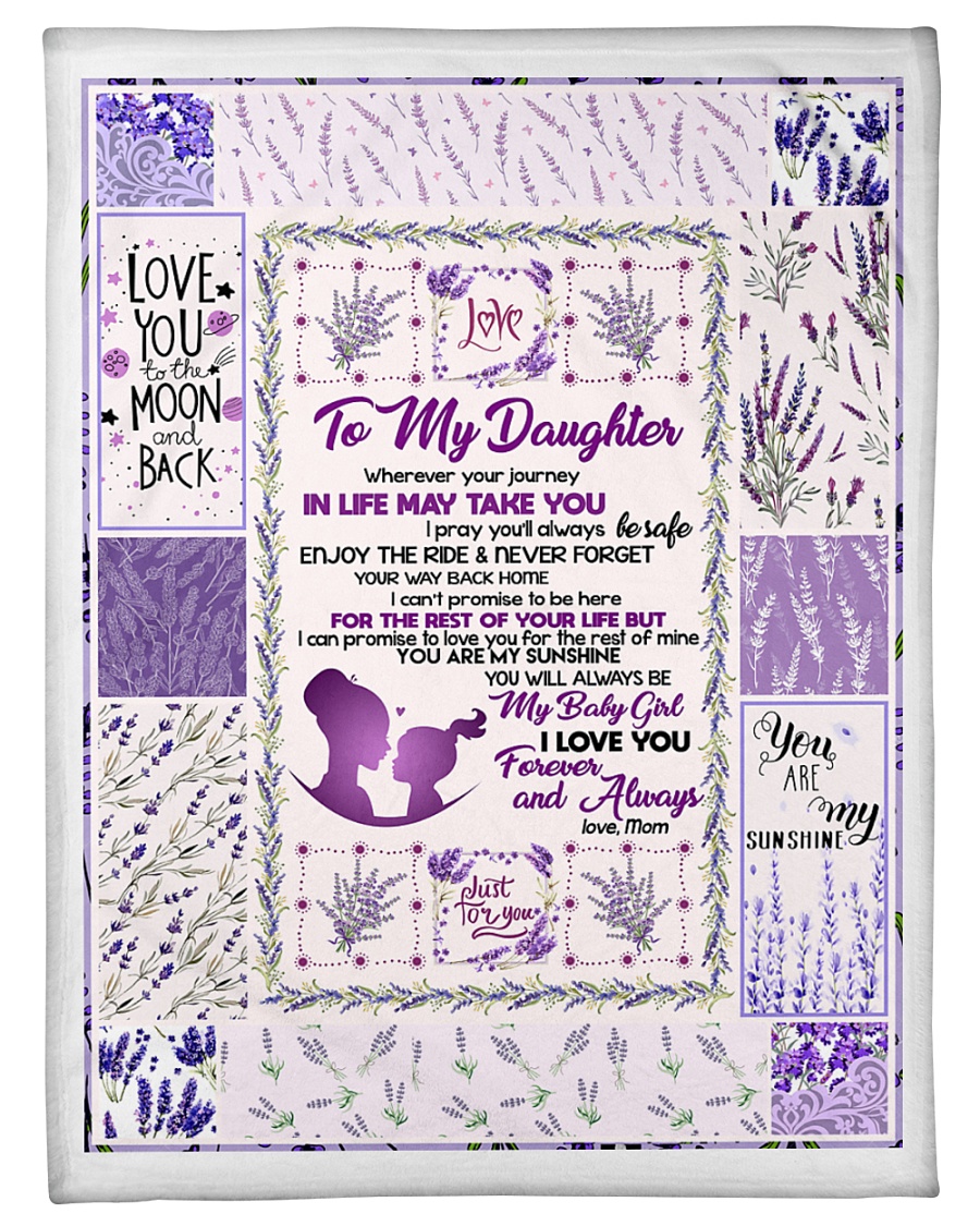 Blanket Love You To The Moon And Back Small Fleece Blanket - 30" x 40"