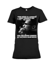 Malcolm-X T- Shirt Premium Fit Ladies Tee thumbnail