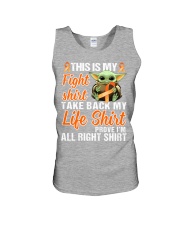 This is my fight shirt Unisex Tank tile
