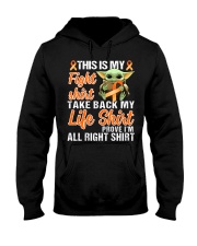 This is my fight shirt Hooded Sweatshirt front