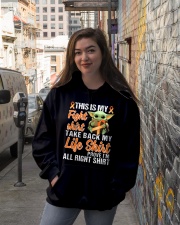 This is my fight shirt Hooded Sweatshirt lifestyle-unisex-hoodie-front-1