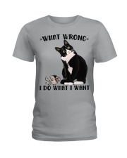 i do what i want Ladies T-Shirt tile