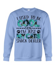 i'm just my cats snack dealer Crewneck Sweatshirt tile