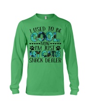 i'm just my cats snack dealer Long Sleeve Tee tile