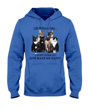 life need cats Hooded Sweatshirt tile