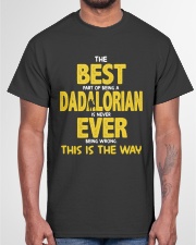 Best Dadalorian Ever Classic T-Shirt garment-tshirt-unisex-front-03