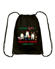 Nothing Butt A Wheaten Terrier Christmas Drawstring Bag thumbnail