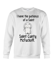 Saint Cunty McFuckoff Crewneck Sweatshirt thumbnail