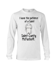 Saint Cunty McFuckoff Long Sleeve Tee thumbnail